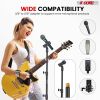 5Core Mic Stand Floor Adjustable Universal Heavy Duty Microphone Stands Round Base Soporte De micr√≥fono - MS RBP 3T
