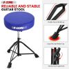 5Core Drum Throne Padded Guitar Stool Height Adjustable Drummer Seat Music Chair for Adults And Kids - BLUE