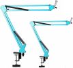 5 Core Mic Arm Adjustable Boom Microphone Stand Desk Mount Heavy Duty Brazo Para Microfono for Condenser Dynamic Mics - MS ARM BLU