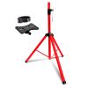 5 Core Speaker Stand Tripod Floor Tall Adjustable Up to 72 Inch DJ Studio Monitor Stands Pole Mount -- SS ECO 1PK WoB