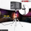 5 Core Speaker Stand Tripod Floor Tall Adjustable Up to 72 Inch DJ Studio Monitor Stands Pole Mount -- SS ECO 1PK WoB