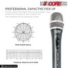 5 Core Mic Karaoke Dynamic Handheld XLR Microphone for Professional Vocal Recording Live Stage Singing Music Neodymium 1/4 Corded Wired Micr√≥fono - N