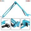 5 Core Mic Arm Adjustable Boom Microphone Stand Desk Mount Heavy Duty Brazo Para Microfono for Condenser Dynamic Mics - MS ARM BLU