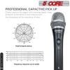 5 Core Mic Karaoke Dynamic Handheld XLR Microphone for Professional Vocal Recording Live Stage Singing Music Neodymium 1/4 Corded Wired Micr√≥fono - N
