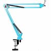 5 Core Mic Arm Adjustable Boom Microphone Stand Desk Mount Heavy Duty Brazo Para Microfono for Condenser Dynamic Mics - MS ARM BLU