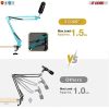 5 Core Mic Arm Adjustable Boom Microphone Stand Desk Mount Heavy Duty Brazo Para Microfono for Condenser Dynamic Mics - MS ARM BLU